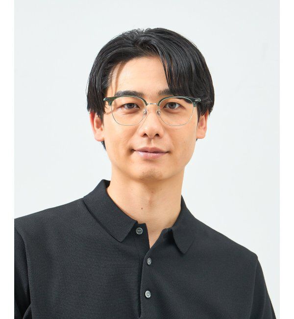  「Zoff｜takashi kumagai ウェリントン型 メガネ サーモント｜伊達メガネ 度付きメガネ  レンズ交換券付」|メガネ|