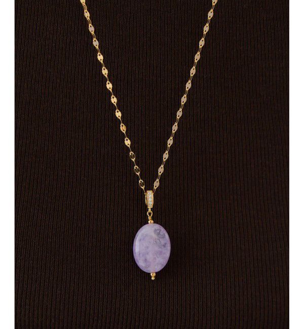 ete「[トレジャーチャーム｜Treasure Stone] ナチュラルストーン オーバル」|チャーム・キーホルダー|