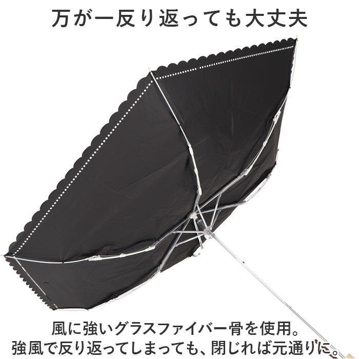BACKYARD FAMILY「折りたたみ傘 レディース 通販 折り畳み傘 50cm 晴雨兼用 かさ カサ 雨傘 日傘 晴雨兼用傘」|傘|