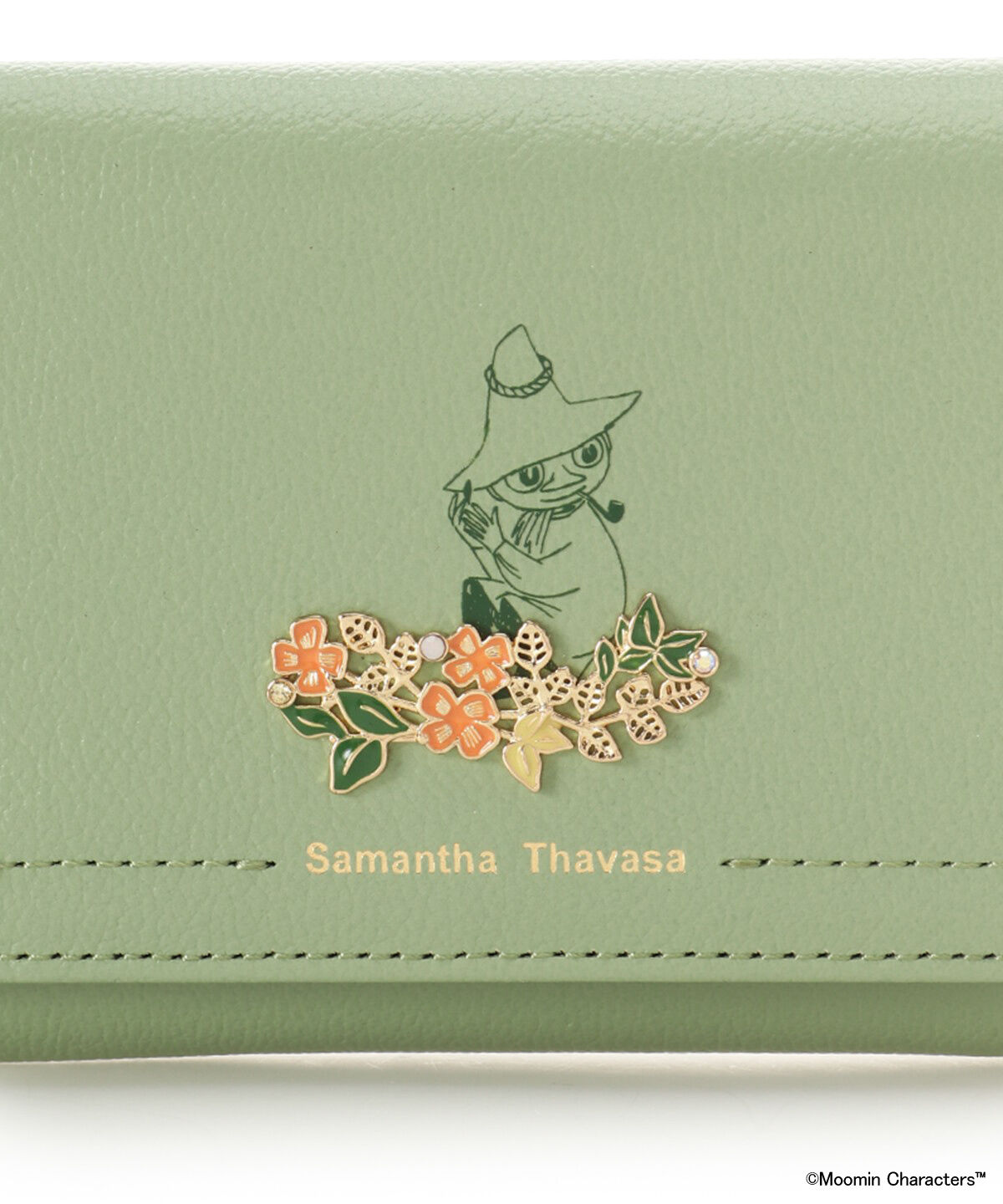 Samantha Thavasa「「ムーミン」コレクション　折財布(スナフキン)」|財布|
