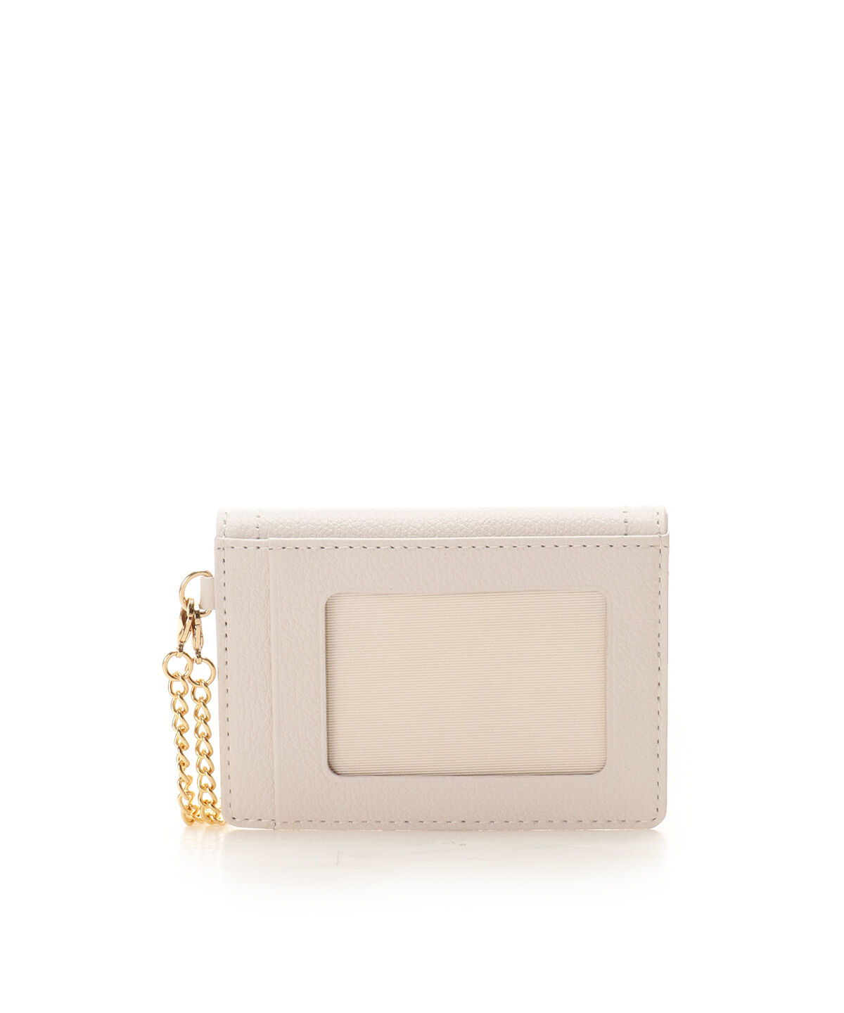 Samantha Thavasa Petit Choice「クリアハートビジュー パスケース」|定期入れ|