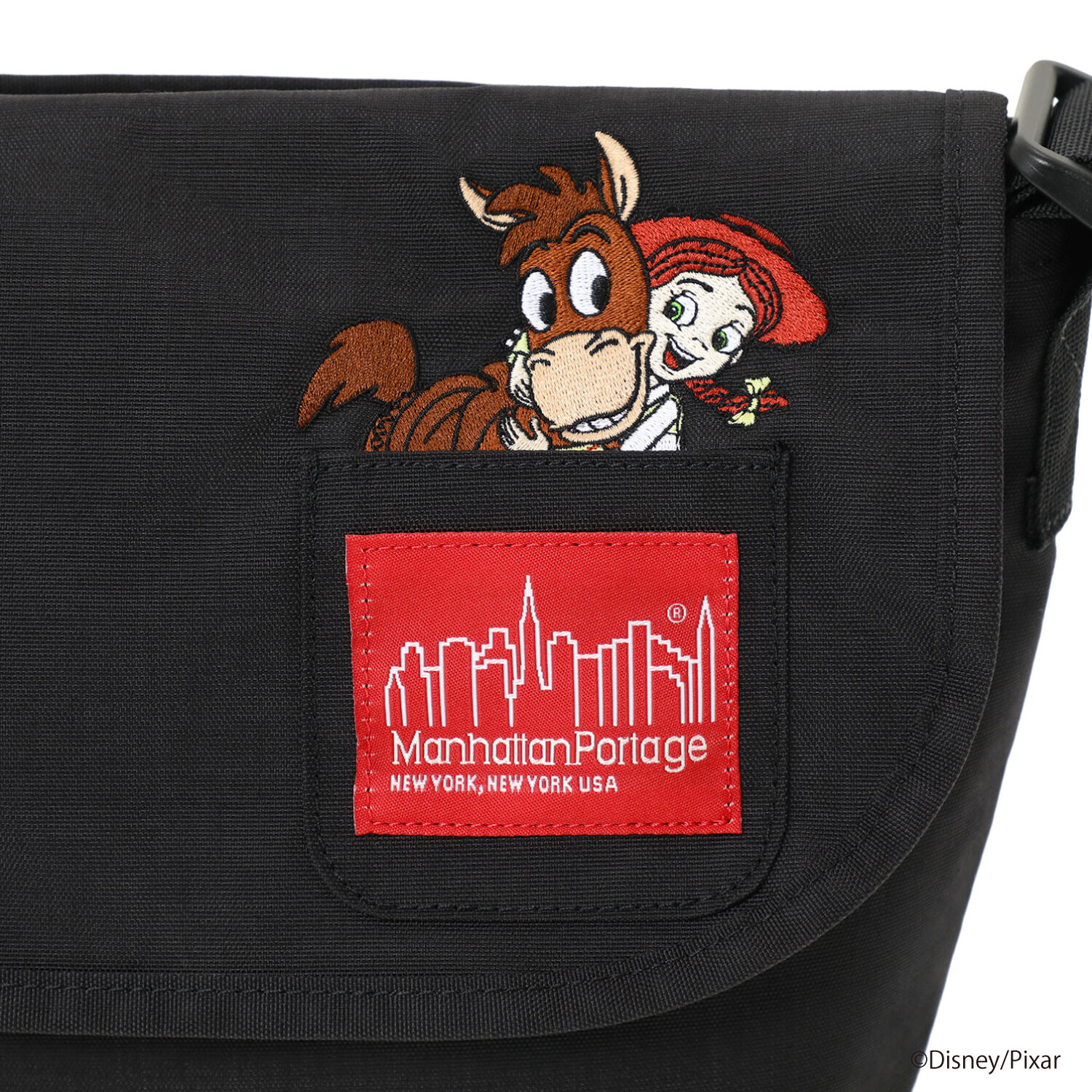 Manhattan Portage「NYLON MESSENGER BAG JR (SM) BP W/DIV MGNT 500D CORDURA / TOY26」|ショルダー・メッセンジャー|