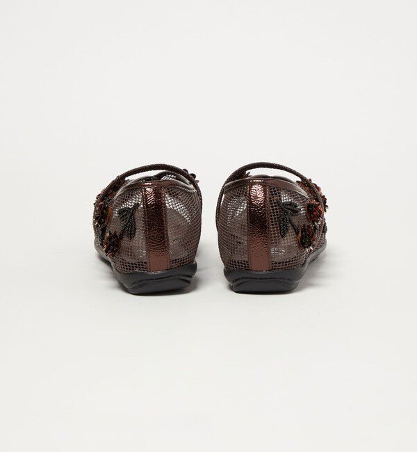 SY UNITED ARROWS「＜SY＞ フラワーメッシュチャイナ フラット20&uarr;」|パンプス|