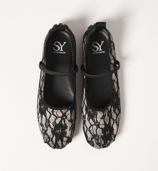ODETTE E ODILE「＜SY＞レースバレエ フラット20&uarr;」|バレエシューズ|