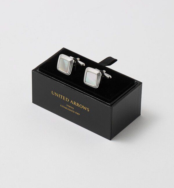 UNITED ARROWS「ラウンドスクエア カフリンクス」|その他|