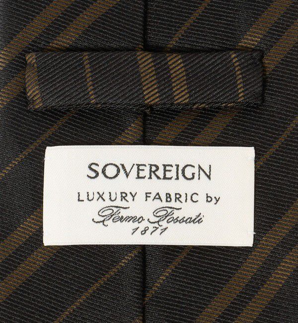 UNITED ARROWS「＜SOVEREIGN＞FOSSATI ストライプ/ネクタイ」|ネクタイ・蝶ネクタイ|