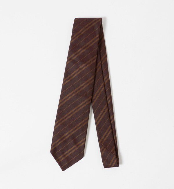 UNITED ARROWS「＜SOVEREIGN＞FOSSATI ストライプ/ネクタイ」|ネクタイ・蝶ネクタイ|WINE