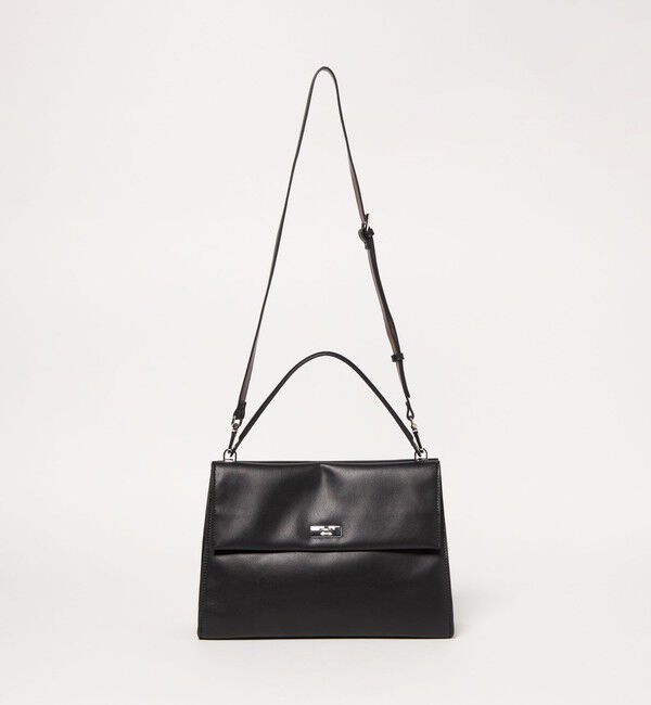 UNITED ARROWS「ダブルフラップ ワンハンドル バッグ」|ハンドバッグ|