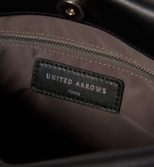 UNITED ARROWS「ダブルフラップ ワンハンドル バッグ」|ハンドバッグ|