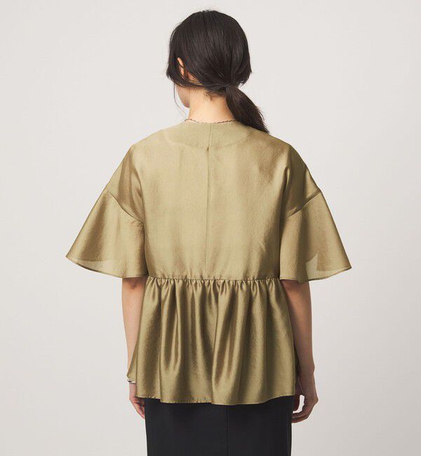 UNITED ARROWS green label relaxing「［size SHORTあり］ブライトシアー ショートスリーブ ジャケット」|ノーカラージャケット|