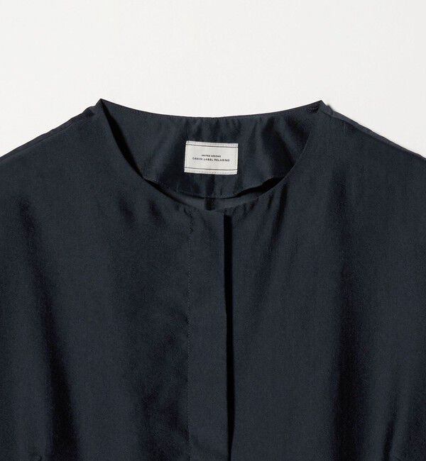 UNITED ARROWS green label relaxing「［size SHORTあり］ブライトシアー ショートスリーブ ジャケット」|ノーカラージャケット|