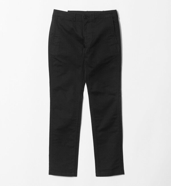 UNITED ARROWS green label relaxing「アーバンスリムフィット チノパンツ S2」|チノ|BLACK