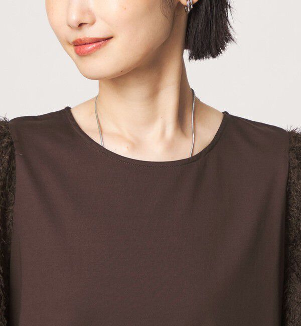 UNITED ARROWS green label relaxing「フェザー ショートスリーブ プルオーバー カットソー」|Tシャツ・カットソー|