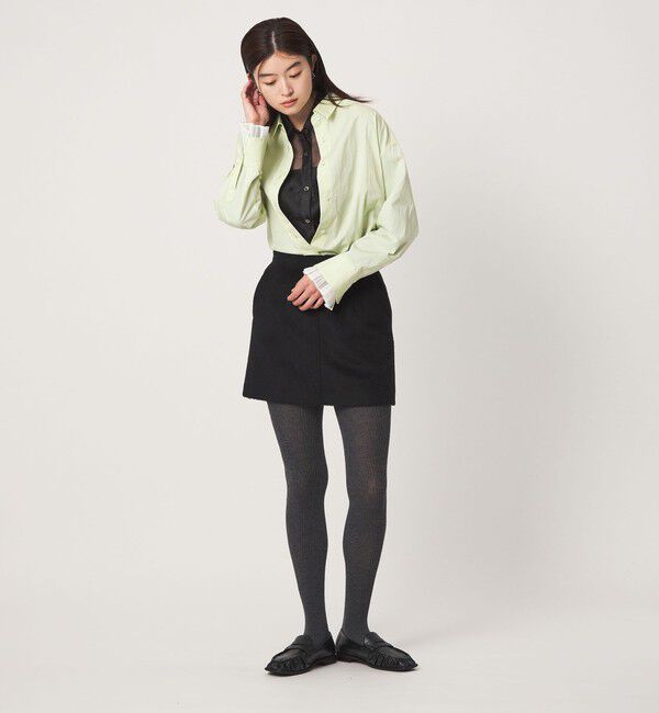 UNITED ARROWS green label relaxing「＜GLR_MINE＞プリーツスリーブ シェイプ シャツ」|シャツ・ブラウス|