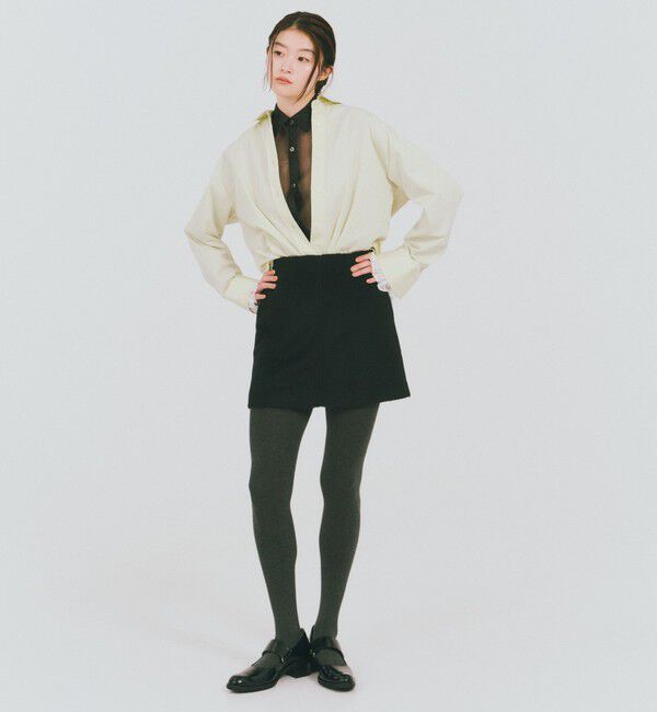 UNITED ARROWS green label relaxing「＜GLR_MINE＞プリーツスリーブ シェイプ シャツ」|シャツ・ブラウス|