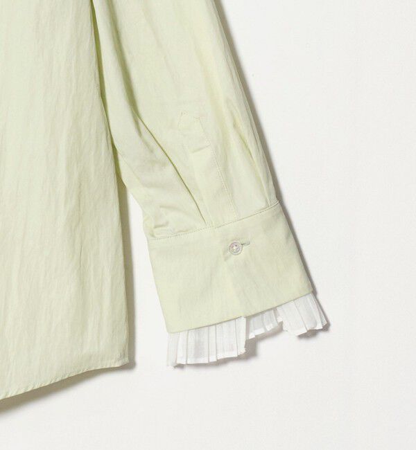 UNITED ARROWS green label relaxing「＜GLR_MINE＞プリーツスリーブ シェイプ シャツ」|シャツ・ブラウス|