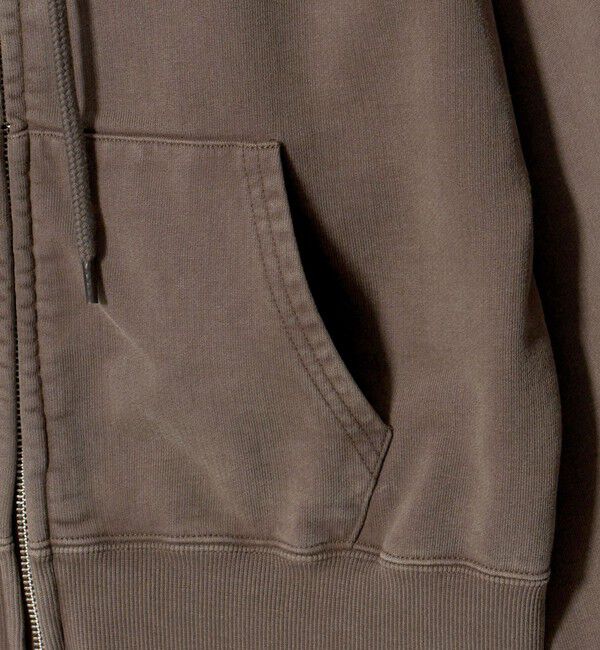 BEAUTY&YOUTH UNITED ARROWS「コットン裏毛 ジップパーカー」|カーディガン|