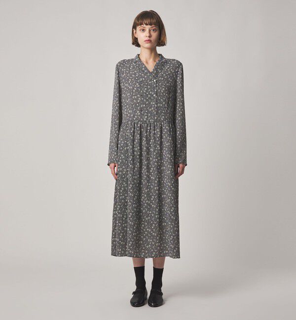 STEVEN ALAN「＜Steven Alan＞ドット フラワー ワンピース」|ワンピース|