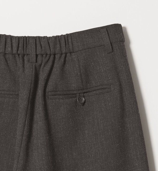 BEAUTY&YOUTH UNITED ARROWS「【WEB限定 Wardrobe DAILY MINIMAL】メランジ ステッチワイドパンツ ウォッシャブル」|スラックス|