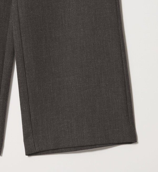 BEAUTY&YOUTH UNITED ARROWS「【WEB限定 Wardrobe DAILY MINIMAL】メランジ ステッチワイドパンツ ウォッシャブル」|スラックス|