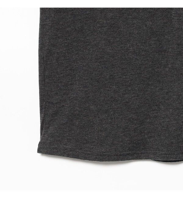 Demi-Luxe BEAMS 「AK+1 / レイヤード リブ タンクトップ」|Tシャツ・カットソー|