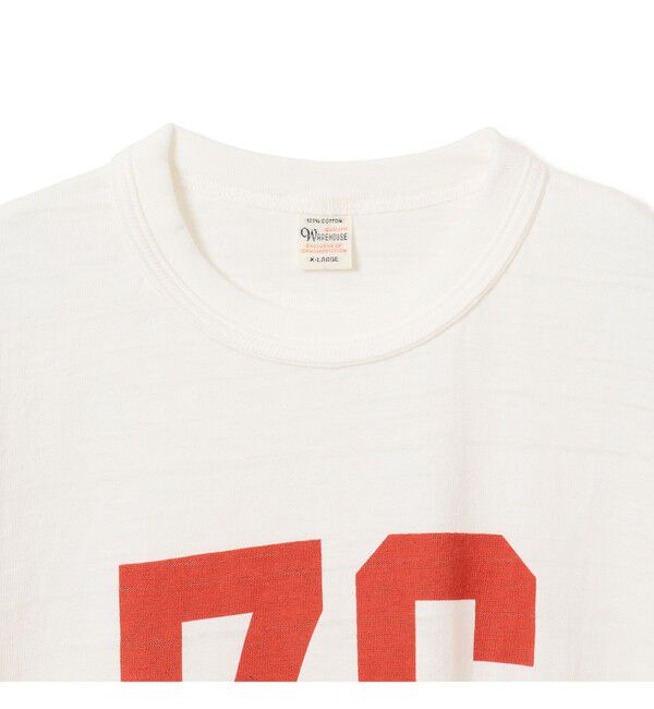 BEAMS PLUS「【別注】WAREHOUSE & CO. / Lot 4601 Print Tshirt #1」|Tシャツ・カットソー|