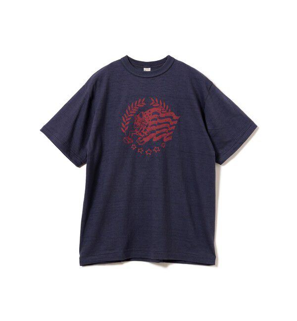 BEAMS PLUS「【別注】WAREHOUSE & CO. / Lot 4601 Print Tshirt #1」|Tシャツ・カットソー|ﾅｽｺﾝ