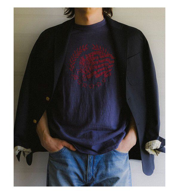 BEAMS PLUS「【別注】WAREHOUSE & CO. / Lot 4601 Print Tshirt #1」|Tシャツ・カットソー|