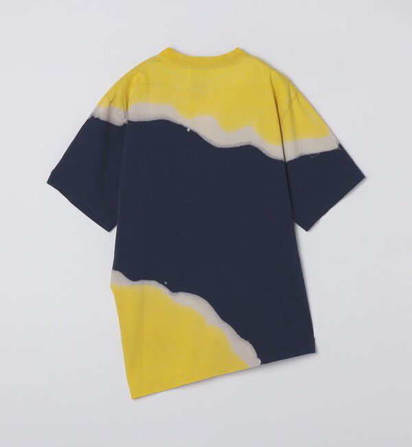 SHIPS「NOMARHYTHM TEXTILE: HAND DYE TWIST TEE PRINT」|Tシャツ・カットソー|