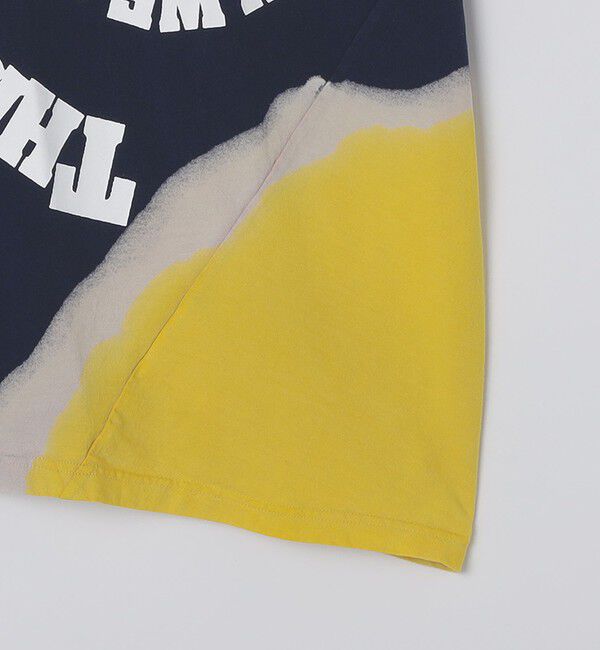 SHIPS「NOMARHYTHM TEXTILE: HAND DYE TWIST TEE PRINT」|Tシャツ・カットソー|