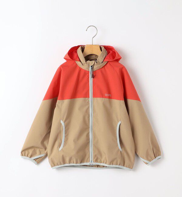 SHIPS KIDS「SHIPS KIDS:90cm /〈撥水/洗濯機可能〉フード付き ウィンドブレーカー」|その他|
