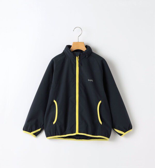 SHIPS KIDS「SHIPS KIDS:90cm /〈撥水/洗濯機可能〉フード付き ウィンドブレーカー」|その他|ネイビー