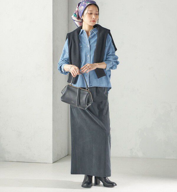 SHIPS for women「《予約》【SHIPS別注/PINK RIBBONチャリティー】BINDU: スカーフ 64&times;64」|バンダナ・スカーフ|