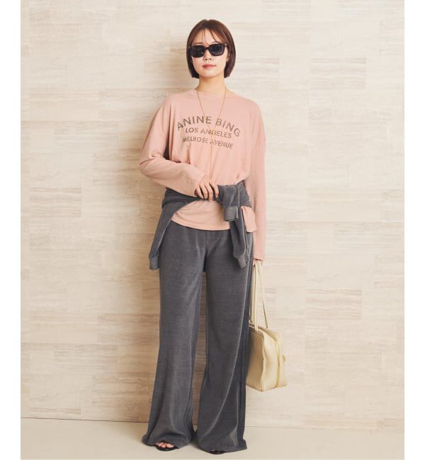 Plage「ANINE BING / アニービン IVAN L SL PARIS トップス」|Tシャツ・カットソー|