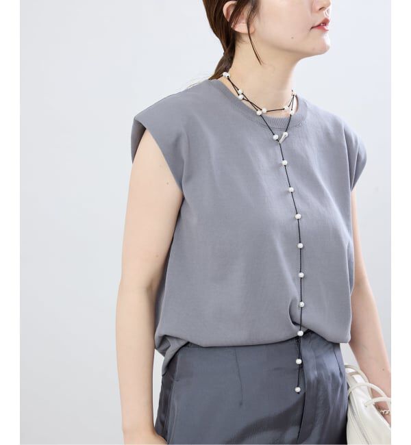 IENA「TEINTE/タント CALLA WHITE PEARL LONG NL ネックレス TE-N-CA2602WH」|ネックレス|