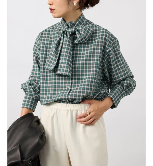VERMEIL par iena「《予約》Classic Check ロングシャツ」|シャツ・ブラウス|