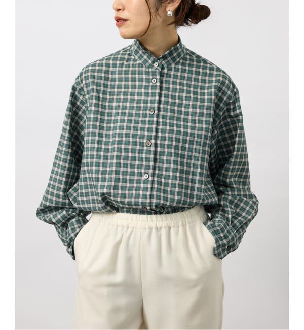 VERMEIL par iena「《予約》Classic Check ロングシャツ」|シャツ・ブラウス|