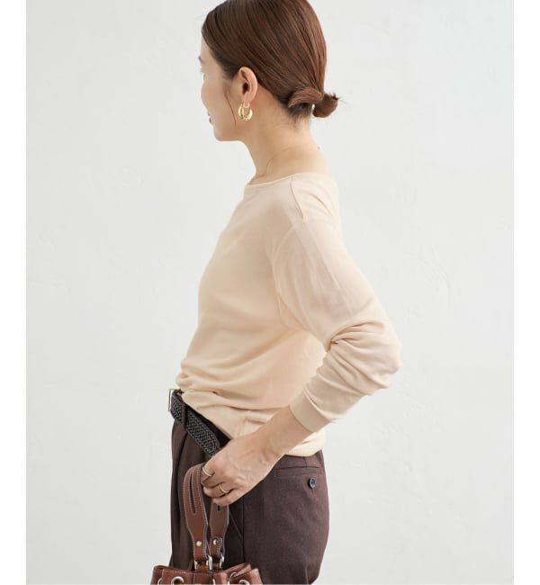 IENA「《予約》マーセライズクループルオーバー」|Tシャツ・カットソー|