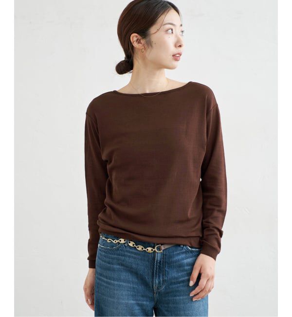 IENA「《予約》マーセライズクループルオーバー」|Tシャツ・カットソー|