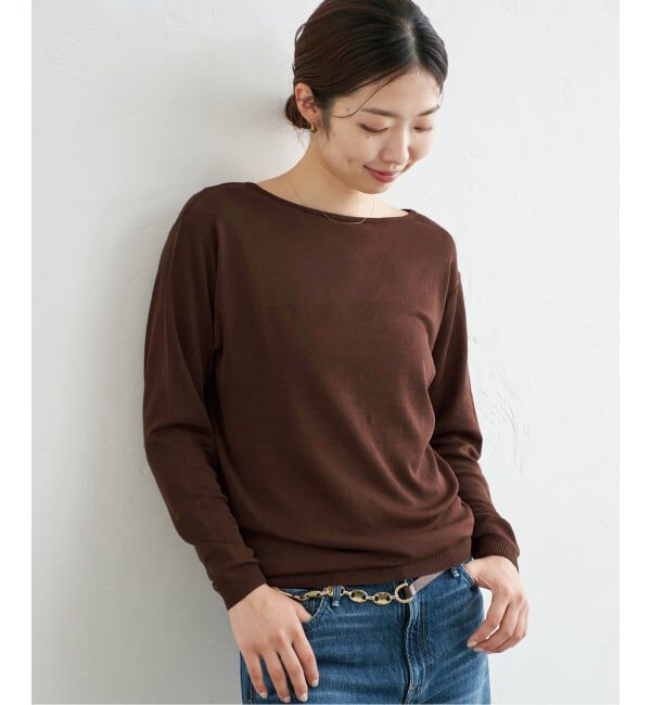 IENA「《予約》マーセライズクループルオーバー」|Tシャツ・カットソー|
