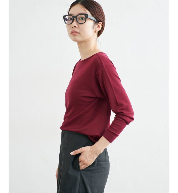 IENA「《予約》マーセライズクループルオーバー」|Tシャツ・カットソー|