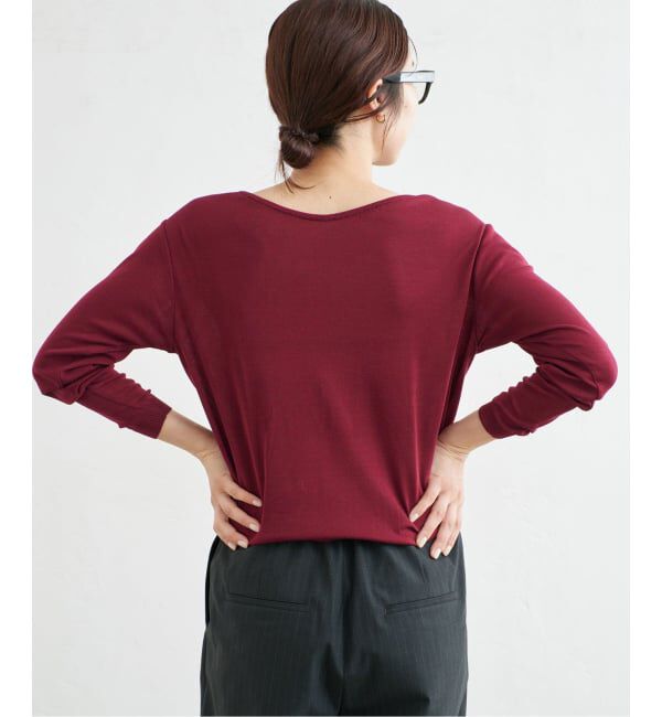 IENA「《予約》マーセライズクループルオーバー」|Tシャツ・カットソー|
