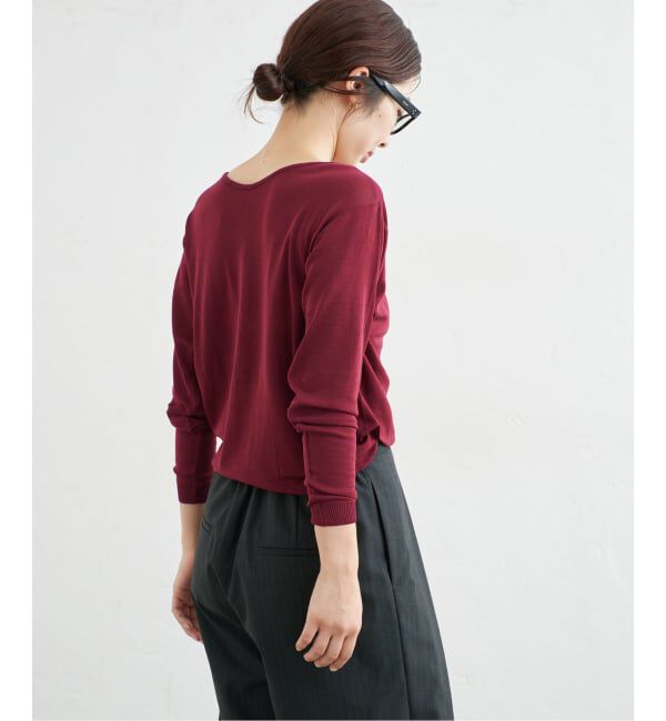 IENA「《予約》マーセライズクループルオーバー」|Tシャツ・カットソー|