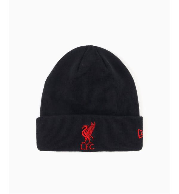 Liverpool FC「【NEW ERA / ニューエラ】LFC NE CUFF BEANIE LBIRD」|ニット帽|ネイビー