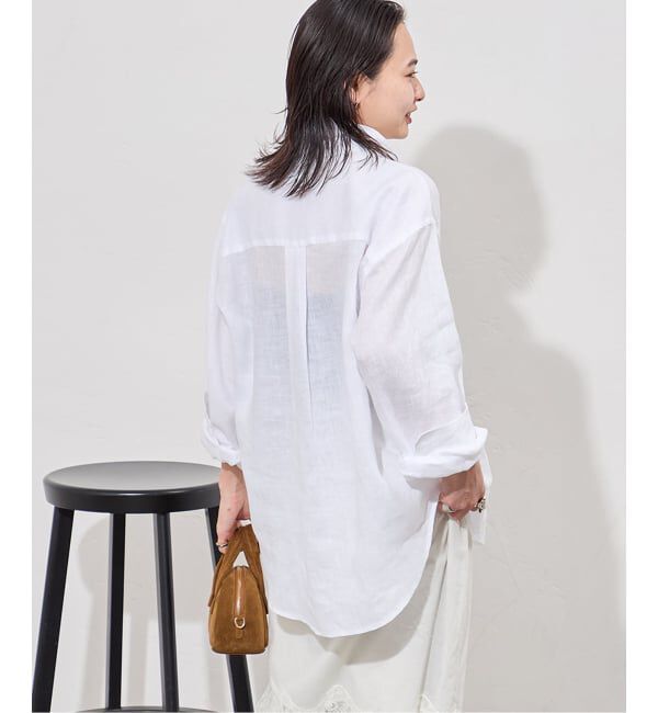 JOURNAL STANDARD「リネンレギュラーカラーシャツ」|シャツ・ブラウス|