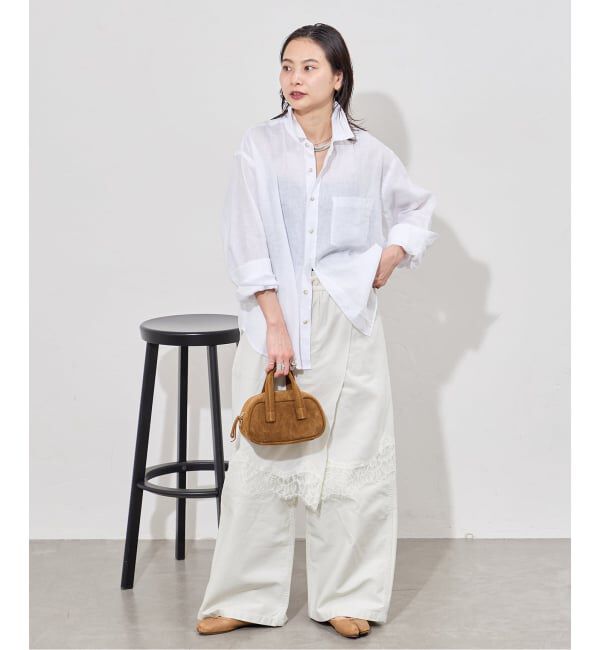 JOURNAL STANDARD「リネンレギュラーカラーシャツ」|シャツ・ブラウス|