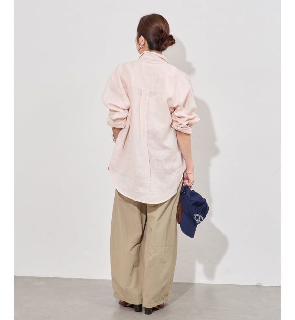JOURNAL STANDARD「リネンレギュラーカラーシャツ」|シャツ・ブラウス|