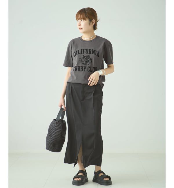 journal standard L'essage「MIXTA/ミクスタ CALIFORNIA TABBY CLUB CREW Tシャツ」|Tシャツ・カットソー|