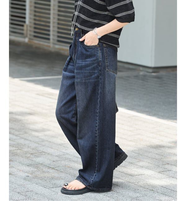 JOURNAL STANDARD「《追加2》DENIM CENTER CREASE 5PK」|デニム|