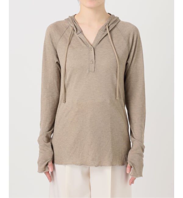 NOBLE「《WEB＆一部店舗限定》【RITA&times;SELLICHI】シアーフーディトップス」|Tシャツ・カットソー|